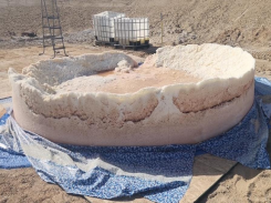 Picture of dismantled pool using ESM Methods