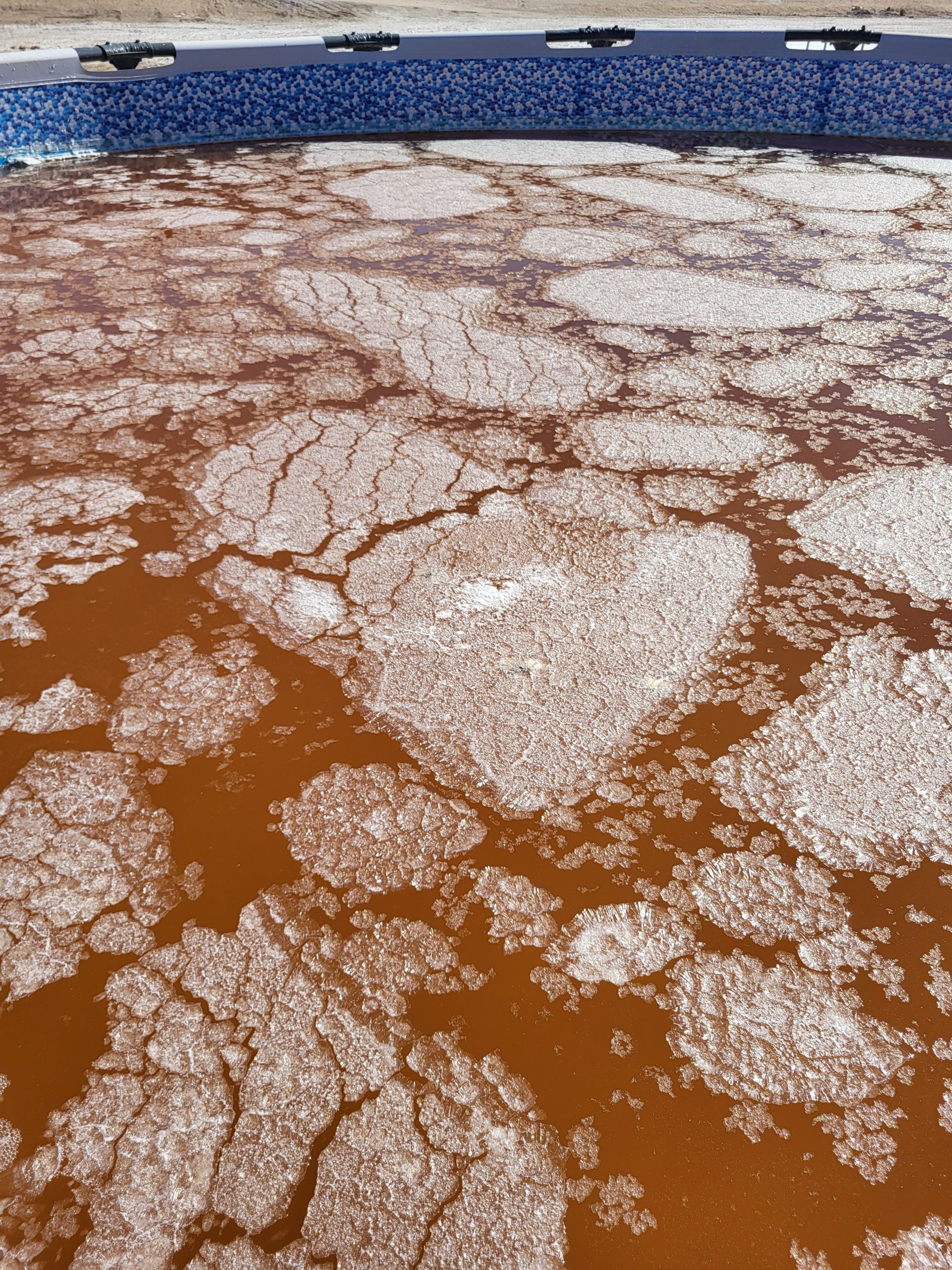 Picture of test setup using ESM methods